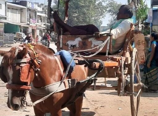 *वक़्त की जरूरत और जमाने की रफ्तार में पीछे रह गया तांगा ऑटो,मोटर-कारो से तांगे का व्यवसाय हुआ चौपट…