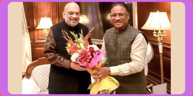 अमित शाह से आज मिलेंगे सीएम साय, नए आपराधिक कानूनों के एग्जीक्यूशन पर होगी बैठक..