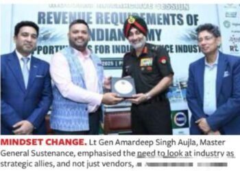 आर्मी ने कहा: PSUs से परे खरीद को देखें, निजी भागीदारी को सक्षम करें, LEVEL-PLAYING FIELD। कुछ ऐसे बदलाव जल्द ही होंगे जो उद्योग की आवश्यकताओं के अनुरूप हों…