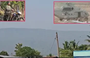 सबसे बड़ा एंटी नक्सल ऑपरेशन,कई हेलिकाप्टरों के साथ 5 हजार जवानों ने 300 बड़े नक्सली नेताओं को घेरा, अब तक पांच मार गिराए…