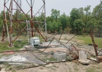 हाथियों का कहर: मोबाइल टावर में मचाई तबाही, जनरेटर उखाड़कर तोड़े केबल, संचार व्यवस्था ठप…