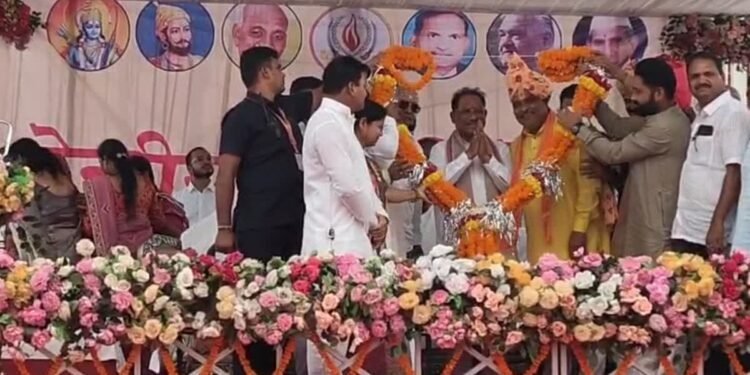 चन्द्रनाहू कुर्मी क्षत्रीय समाज का 54वां महाधिवेशन, सीएम विष्णु देव साय हुए शामिल,ये नेता हुए शामिल