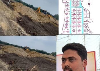 गुमा उरला में मंदिर की आड़ में अवैध प्लॉटिंग का खुलासा, ग्रामीणों में उबाल, प्रशासन मौन