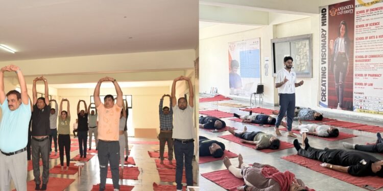 आंजनेय यूनिवर्सिटी में अंतर्राष्ट्रीय योग दिवस पर ‘वन अर्थ, वन हेल्थ’ थीम के साथ कार्यक्रम आयोजितहॉस्पिटैलिटी क्षेत्र में करियर संभावनाओं पर भी विशेषज्ञों ने साझा किए अनुभव