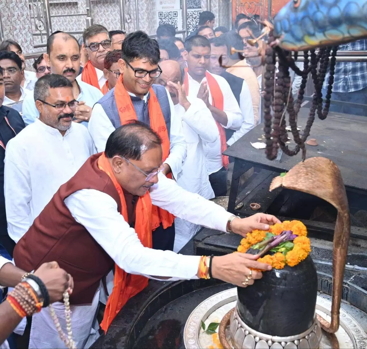 CM साय ने 108 श्री सत्यनारायण बाबा धाम पहुंचकर भगवान भोलेनाथ की पूजा-अर्चना कर प्रदेशवासियों की सुख, समृद्धि और खुशहाल जीवन के लिए की प्रार्थना