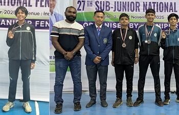 छत्तीसगढ़ के युवा फेंसर्स की बड़ी जीत — सब-जूनियर नेशनल चैंपियनशिप में जीते 3 मेडल