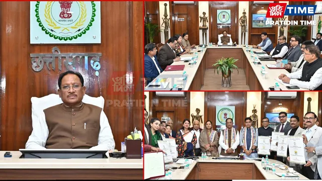 मुख्यमंत्री श्री विष्णुदेव साय छत्तीसगढ़ राज्य बाल अधिकार संरक्षण आयोग ने प्रदेश के 6 विश्वविद्यालयों के साथ किया एमओयू रक्षक संरक्षण आयोग ने प्रदेश के 6 विश्वविद्यालयों के साथ किया एमओयू