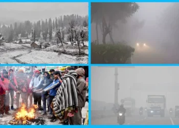 उत्तर भारत में कड़ाके की ठंड और पहाड़ों पर भारी बर्फबारी, यहां ‘येलो अलर्ट’ जारी…