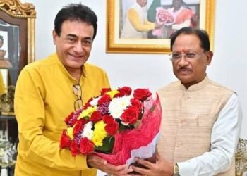 मुख्यमंत्री साय से सुप्रसिद्ध अभिनेता श्री नीतिश भारद्वाज ने की सौजन्य मुलाकात…