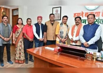 मुख्यमंत्री साय से रायपुर प्रेस क्लब के नवनिर्वाचित पदाधिकारियों की सौजन्य मुलाकात…