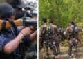 सुरक्षा बलों ने 6 नक्सलियों को किया ढेर, मुठभेड़ के बाद AK-47 और INSAS समेत भारी हथियार बरामद…