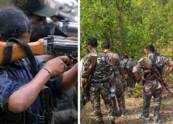 सुरक्षा बलों ने 6 नक्सलियों को किया ढेर, मुठभेड़ के बाद AK-47 और INSAS समेत भारी हथियार बरामद…