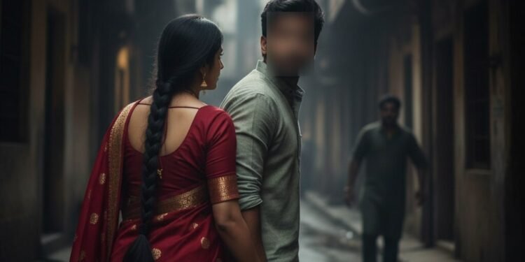 पति से अवैध संबंधों का आरोप लगाकर पत्नी ने विधवा महिला को अर्धनग्न कर गांव में चक्कर लगवाया और, मुंह पर पोता…