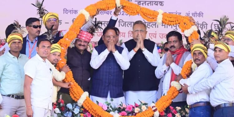 विशेष लेख प्रदेश में आदिवासी नेतृत्व गढ़ रहा है विकास के नए सोपान सीएम सायं…