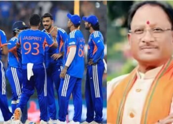 टी-20 विश्व कप में पाक पर भारत की शानदार जीत मुख्यमंत्री साय ने दी ऐतिहासिक जीत की बधाई…
