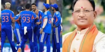 टी-20 विश्व कप में पाक पर भारत की शानदार जीत मुख्यमंत्री साय ने दी ऐतिहासिक जीत की बधाई…
