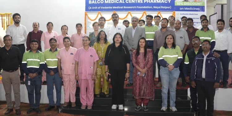 बालको अस्पताल में नई फार्मेसी का शुभारंभ, क्षेत्रीय मरीजों को मिलेगी आसानी से दवा