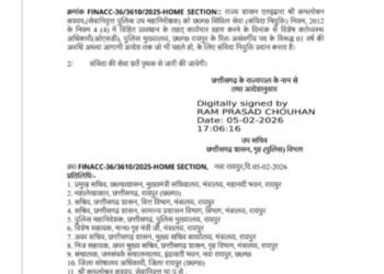 सरकार का बड़ा फैसला रिटायर्ड DIG कमलोचन कश्यप बने पुलिस मुख्यालय में OSD, आदेश जारी…