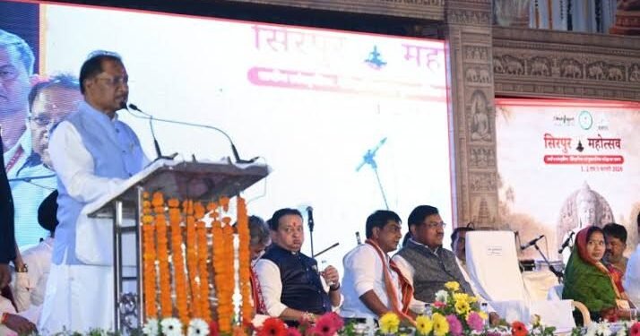 मुख्यमंत्री साय ने किया तीन दिवसीय सिरपुर महोत्सव का शुभारंभ…