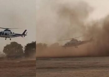 बच गए सीएम अजित पवार जैसी दुर्घटना टली, मुख्यमंत्री का हेलिकॉप्टर हवा में लड़खड़ाया…