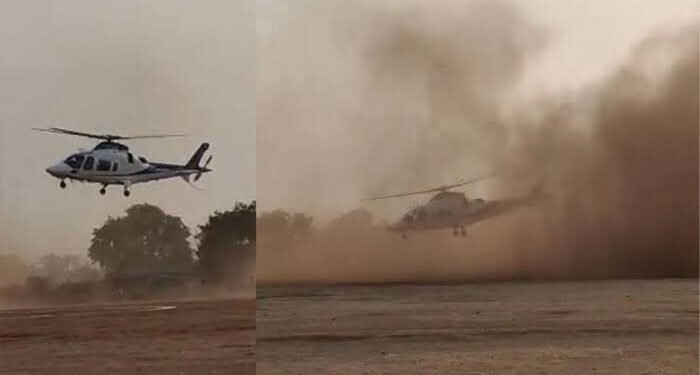 बच गए सीएम अजित पवार जैसी दुर्घटना टली, मुख्यमंत्री का हेलिकॉप्टर हवा में लड़खड़ाया…