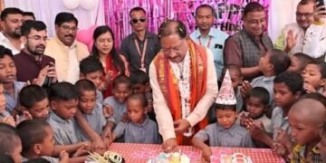 बच्चों के चेहरों की मुस्कान बना मुख्यमंत्री श्री साय के जन्मदिन का सबसे बड़ा…