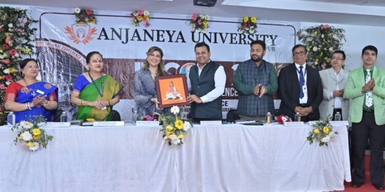 आंजनेय यूनिवर्सिटी में सतत विकास और ग्लोबल कन्वर्जेंस पर दो दिवसीयवैचारिक मंथन