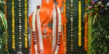 श्री हनुमान जयंती पर श्री चिंताहरण हनुमान मंदिर में सुंदरकांड पाठ व भजन संध्या