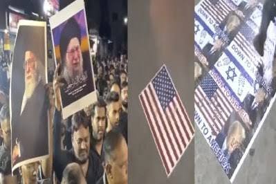 ईरान के सुप्रीम लीडर खामेनेई की मौत के बाद रायपुर में विरोध, पैरों से कुचले गए डोनाल्ड ट्रंप और पीएम नेतन्याहू…