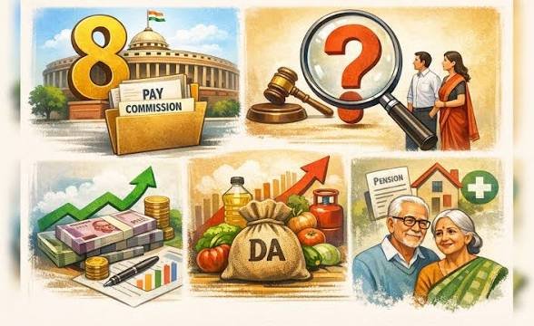 केंद्रीय कर्मचारियों की लॉटरी 8वें वेतन आयोग में 6% सालाना इंक्रीमेंट की मांग, इतनी बढ़ जाएगी आपकी सैलरी…