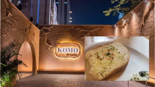 मशहूर कैफे ‘कोमो बाय कफ्फा’ में गार्लिक ब्रेड से निकली मक्खी की लाश, लगा इतने रुपये का जुर्माना…