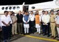 बिलासा देवी केवट एयरपोर्ट से रात्रि उड़ान सेवा का शुभारंभ सीएम साय ने भरी पहली नाइट फ्लाइट…