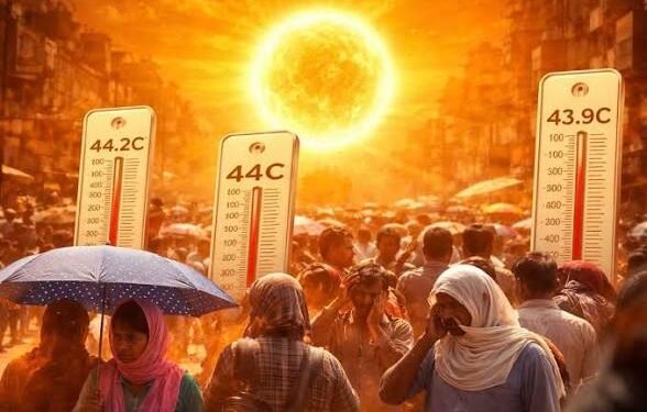 अप्रैल में ही आग उगलता सूरज, 18 शहरों में 43°C पार, 8 राज्यों में लू का भारी अलर्ट…