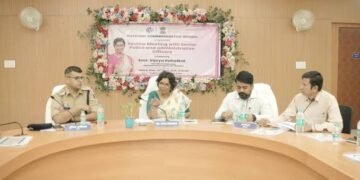 राष्ट्रीय महिला आयोग की अध्यक्ष विजया रहाटकर कोरबा में जनसुनवाई के साथ ली समीक्षा बैठक