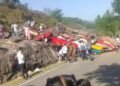 एक भीषण बस हादसे में 16 लोगों की मौत, मची चीख पुकार …