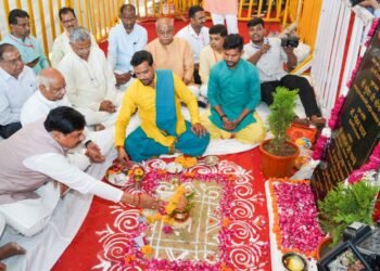 मुख्यमंत्री डॉ. यादव ऋषि गालव विश्वविद्यालय ग्वालियर के भूमिपूजन कार्यक्रम में हुए शामिल…