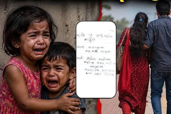 बच्चों को चलती बस में छोड़कर प्रेमी संग फरार हुई निर्दयी मां, मासूमों के जेब में मिली चिट्ठी पर ये लिखा देख भड़के लोग…