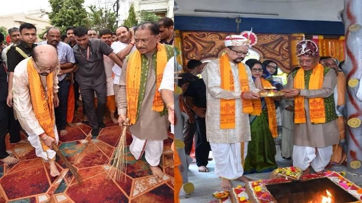 इस तरह से रथयात्रा महोत्सव में शामिल हुए राज्यपाल…