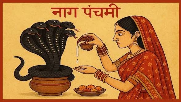 आखिर क्यों मनाई जाती है नाग पंचमी जानिए धार्मिक महत्व, पूजा का कारण और अपनों को भेजें ये खास शुभकामना संदेश…