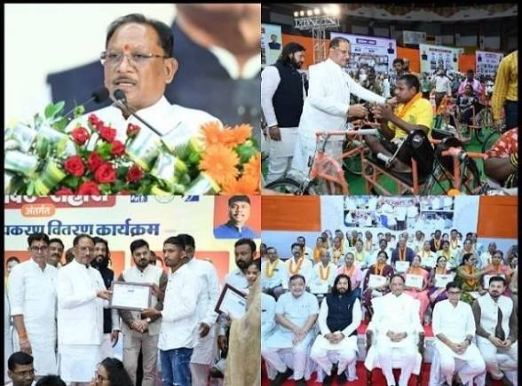 दिव्यांगजनों के सम्मान और सशक्तीकरण के लिए सरकार निरंतर प्रतिबद्ध : मुख्यमंत्री साय…