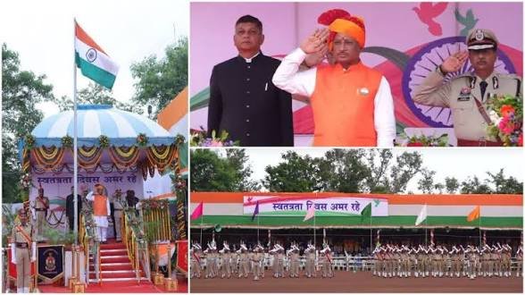 15 अगस्त को देशभक्ति के रंग में रंगेगा पूरा प्रदेश, CM विष्णु साय रायपुर में फहराएंगे तिरंगा, सभी स्कूलों, विभागों और कार्यालयों के लिए दिशा-निर्देश जारी…