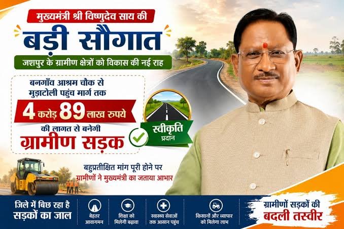 इस जिले में सड़क सुदृढ़ीकरण को मिली बड़ी गति, 12.63 करोड़ रुपये स्वीकृत…
