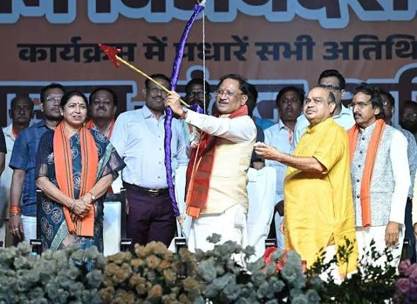 सत्य और धर्म की विजय का शाश्वत संदेश देता है विजयादशमी का पर्व : मुख्यमंत्री साय…