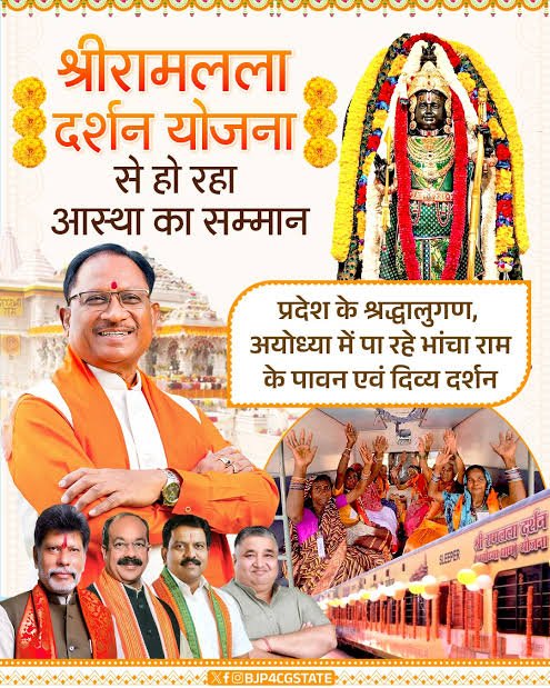 श्री रामलला दर्शन योजना से प्रदेश के श्रद्धालुओं को अयोध्या में निःशुल्क दर्शन का लाभ…